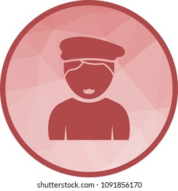 Boy in Artist Hat
