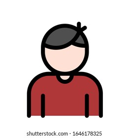 Boy avatar icon from avatar icon pack