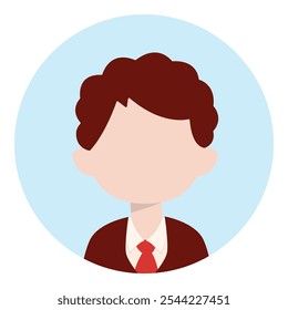 Boy avatar vector icon design