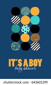 It's a boy! Baby shower card