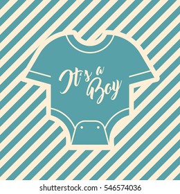 Boy Baby Shower Invite Greeting card