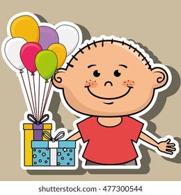 boy balloons gifts