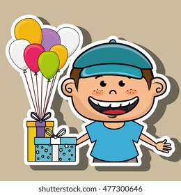 boy balloons gifts