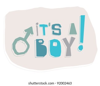 boy birth announcement