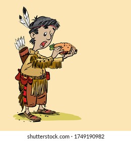 Boy biting into a hamburger. Indian boy about eating sandwich