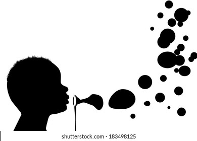 Download Child Blowing Silhouette Hd Stock Images Shutterstock