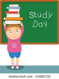 boy and books