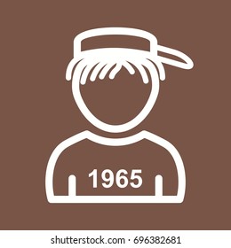 Boy in Cap and T Shirt