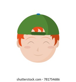 Boy cartoon design