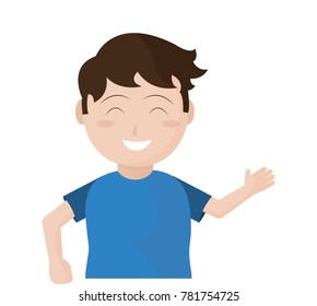Boy cartoon design