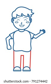 Boy cartoon design