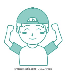 Boy cartoon design