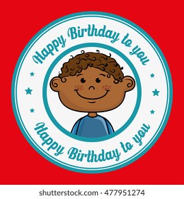 boy cartoon happy birthday