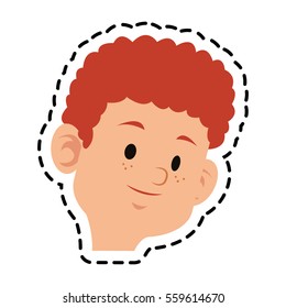 boy cartoon icon
