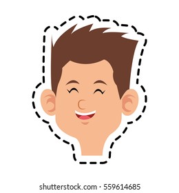boy cartoon icon