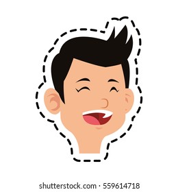 boy cartoon icon