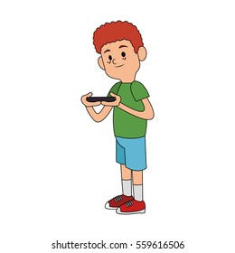 boy cartoon icon