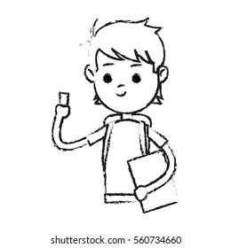 boy cartoon icon