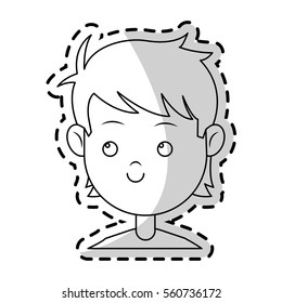 boy cartoon icon