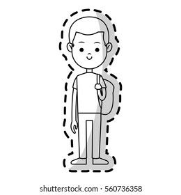 boy cartoon icon