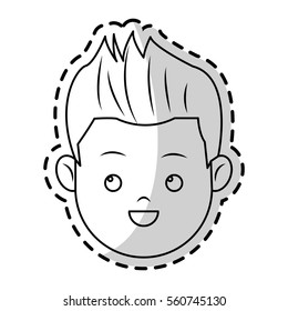 boy cartoon icon