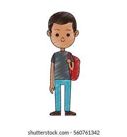 boy cartoon icon