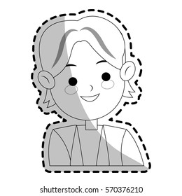 boy cartoon icon