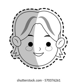 boy cartoon icon