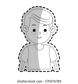 boy cartoon icon