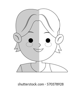 boy cartoon icon