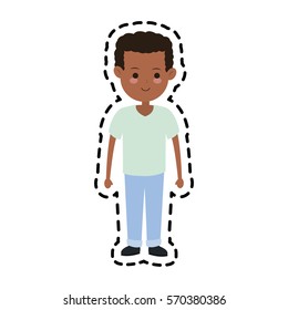 boy cartoon icon