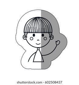 boy cartoon icon