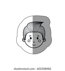 boy cartoon icon