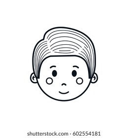 boy cartoon icon