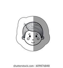 boy cartoon icon