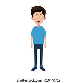 boy cartoon icon