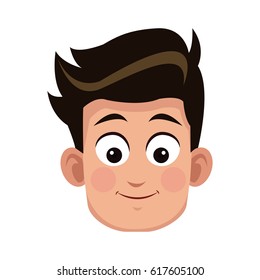 boy cartoon icon