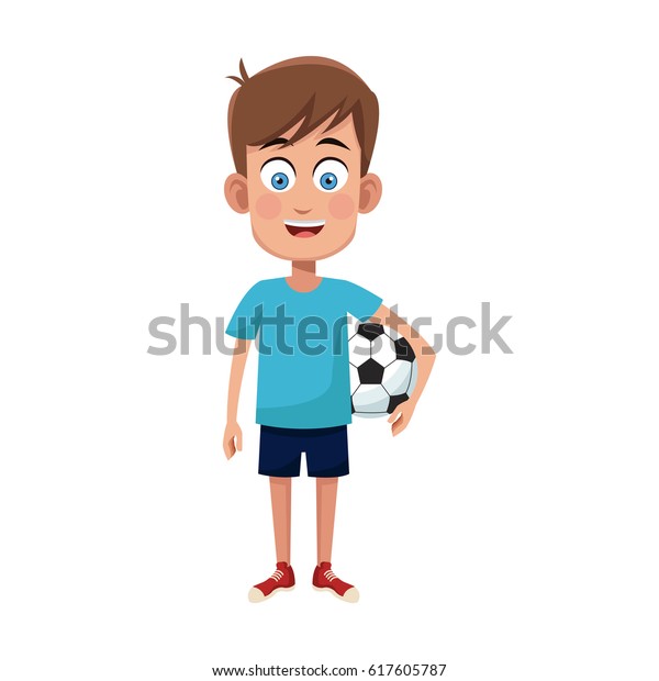 Boy Cartoon Icon Stock Vector (Royalty Free) 617605787