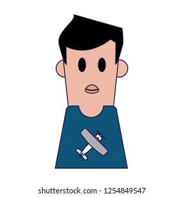 boy cartoon profile