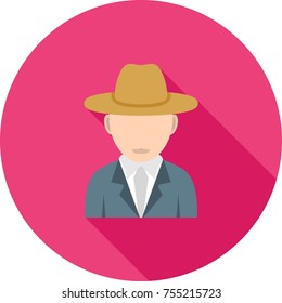 Boy in Casual Hat