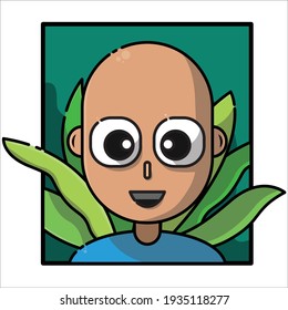 Boy Character Not Hair Cute