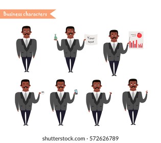 Boy character for scenes.Parts of body template for animation. 