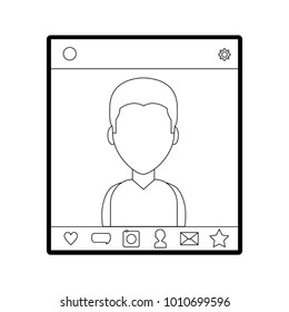 Boy and chat design