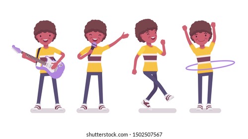 Children With Microphone Stock Illustrations Images Vectors