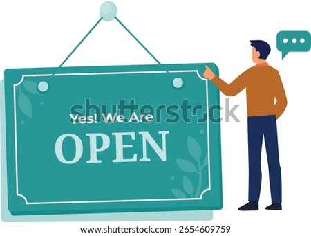 A boy confidently delivers a compliment in front of an open board, emphasizing his admiration with a genuine smile, showcasing positivity and encouragement in an educational or creative setting.