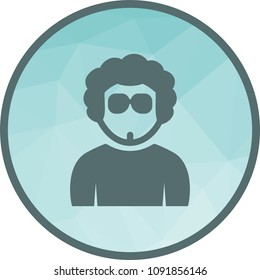 Boy in Cool Shades