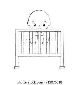 boy cot baby shower furniture infant symbol