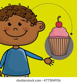 boy cup cake bakery