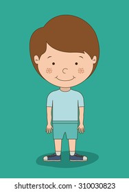 Boy design, vector illustration eps 10