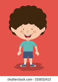 Boy design, vector illustration eps 10